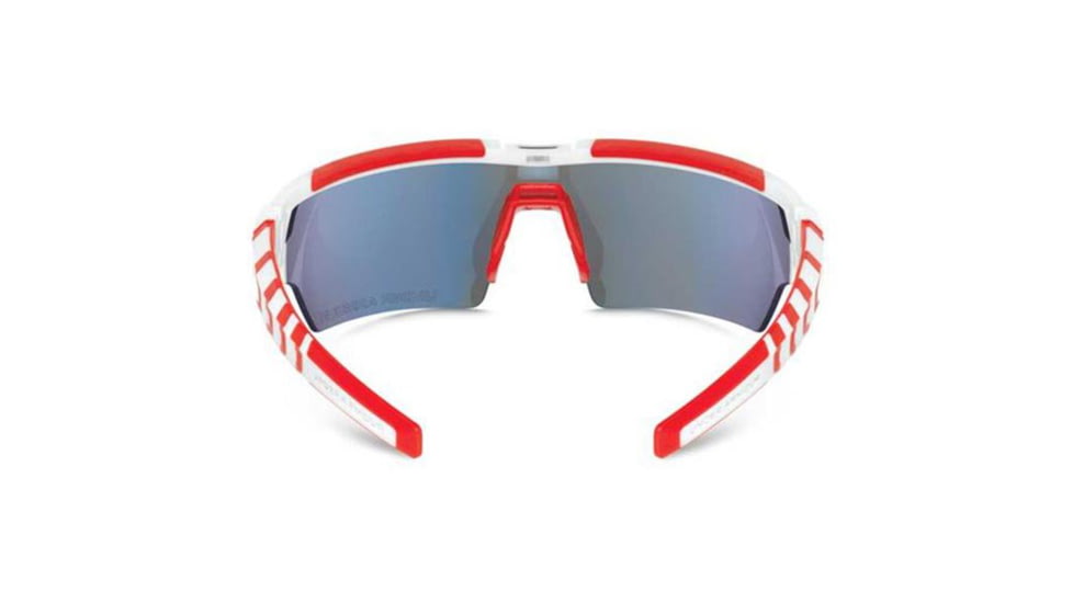 Under Armour Phenom, Satin White Frame w/Red Rubber, Gray w/Blue ML, U8600054-116161