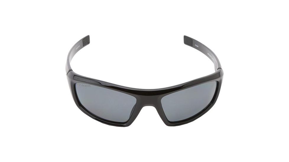 Under Armour Power Storm, Black w/Black Rubber, Gray Polarized Lens, U8630026-000108