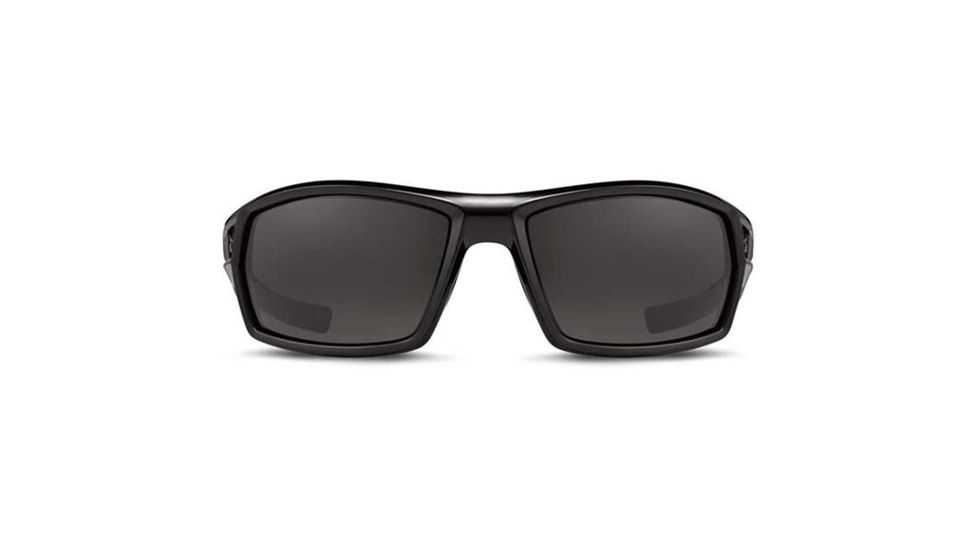 Under Armour Ranger, Shiny Black Frame w/Black Rubber, Gray Lens, U8600061-000100