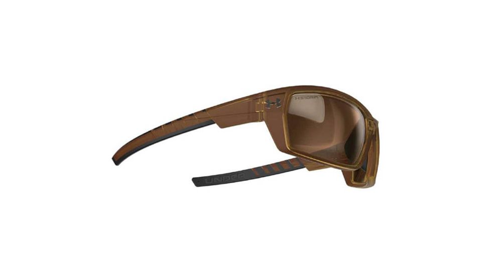Under Armour Ranger Storm, Brown w/Black Rubber, Brown Polarized Lens, U8630061-232328