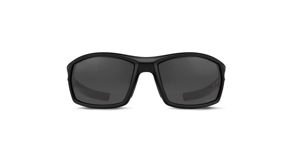 Under Armour Ranger, Wwp, Satin Black Frame w/Black Rubber, Gray Lens, U8631061-010100