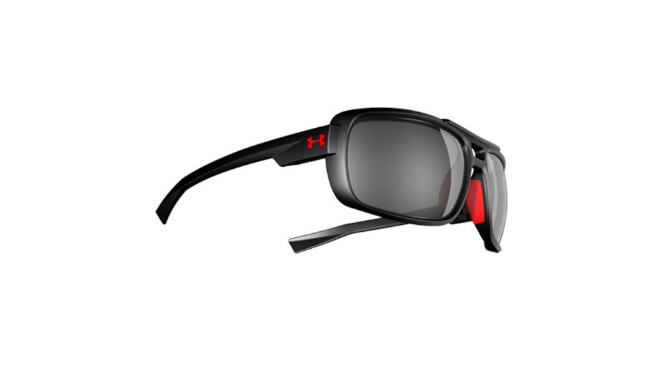 Under Armour Sideline, Satin Black Frame, Gray Lens, U8600057-010101