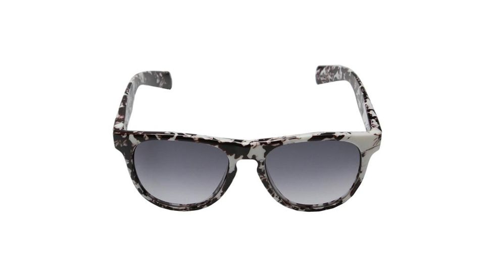 Under Armour Sierra, White Marble w/Clear Rubber, Gray Gradient Lens, U8600059-109806