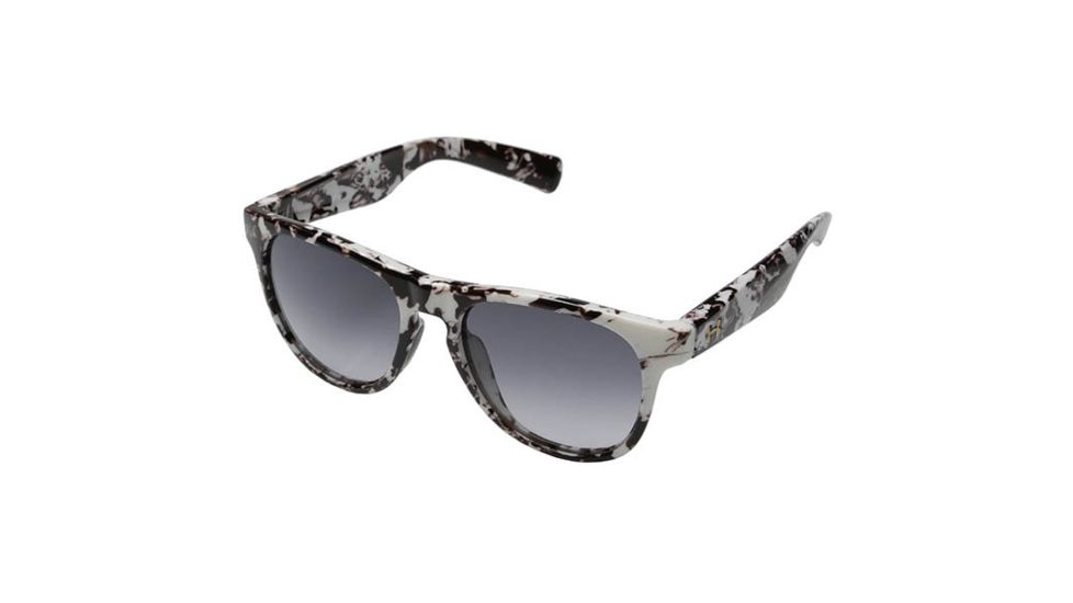 Under Armour Sierra, White Marble w/Clear Rubber, Gray Gradient Lens, U8600059-109806