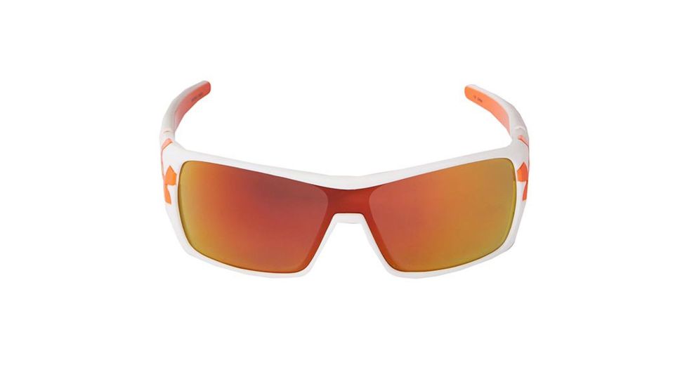 Under Armour Trick, White w/Shiny Orange Hinge/Tip, Gray w/Orange ML, U8600063-118041