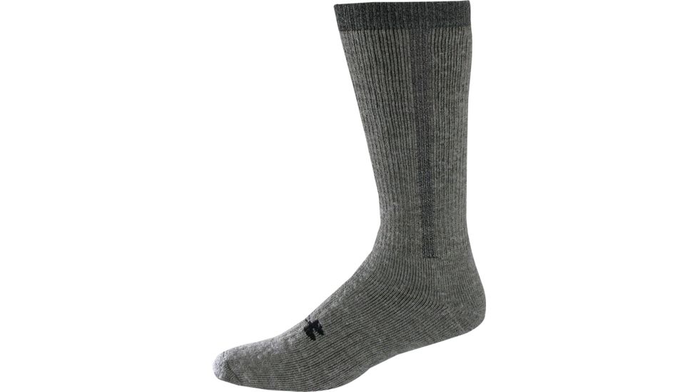 Under Armour 10-13 UA Cold Gear Boot Sock-Foliage Green UA 5529-FLG-LG