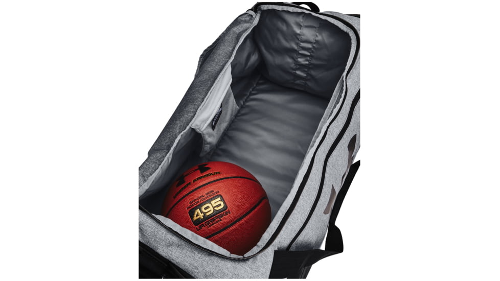 Under Armour 5.0 Undeniable Large Duffle Bag, Pitch Gray Medium Heather, OSFM, 1369224012OSFM
