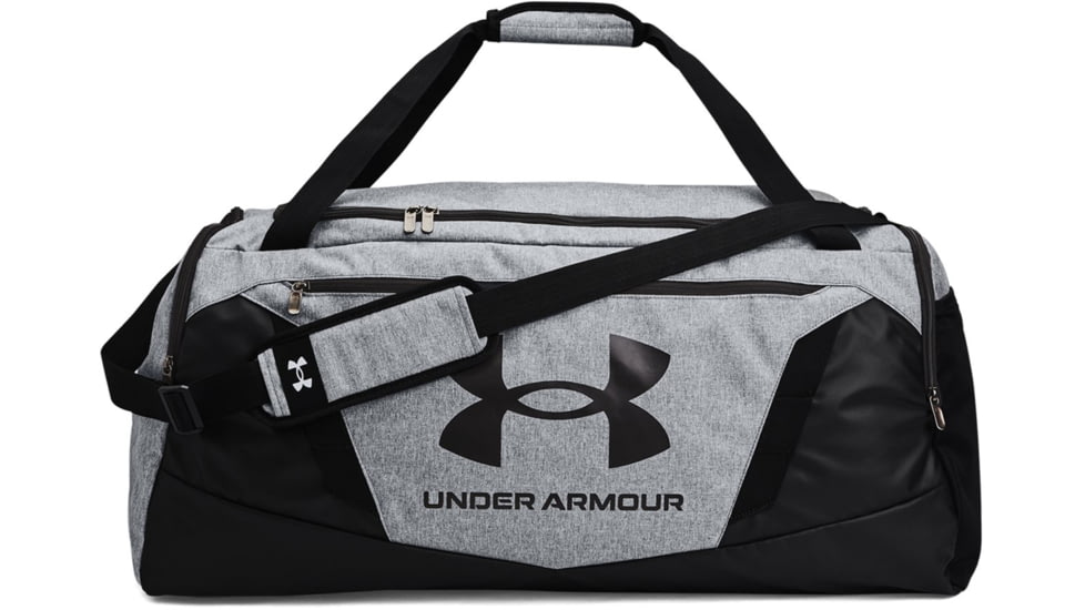 Under Armour 5.0 Undeniable Large Duffle Bag, Pitch Gray Medium Heather, OSFM, 1369224012OSFM