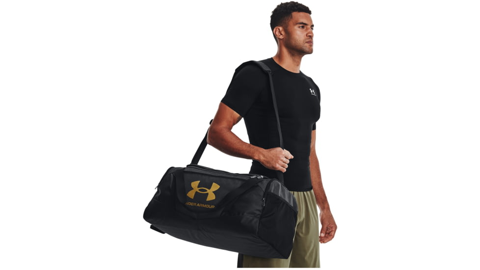 Under Armour 5.0 Undeniable Medium Duffle Bag, Black Medium Heather, OSFM, 1369223002OSFM