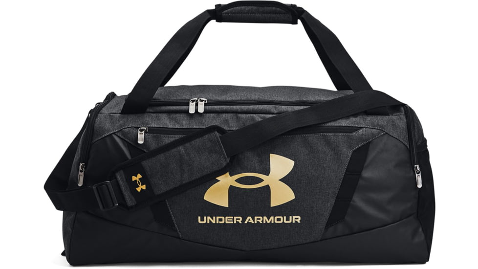 Under Armour 5.0 Undeniable Medium Duffle Bag, Black Medium Heather, OSFM, 1369223002OSFM