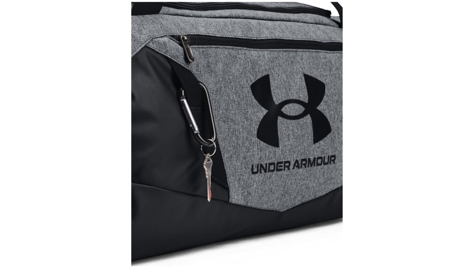 Under Armour 5.0 Undeniable Medium Duffle Bag, Pitch Gray Medium Heather, OSFM, 1369223012OSFM