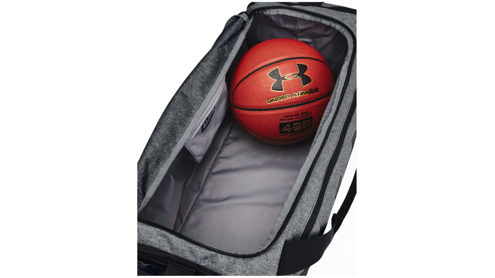 Under Armour 5.0 Undeniable Medium Duffle Bag, Pitch Gray Medium Heather, OSFM, 1369223012OSFM