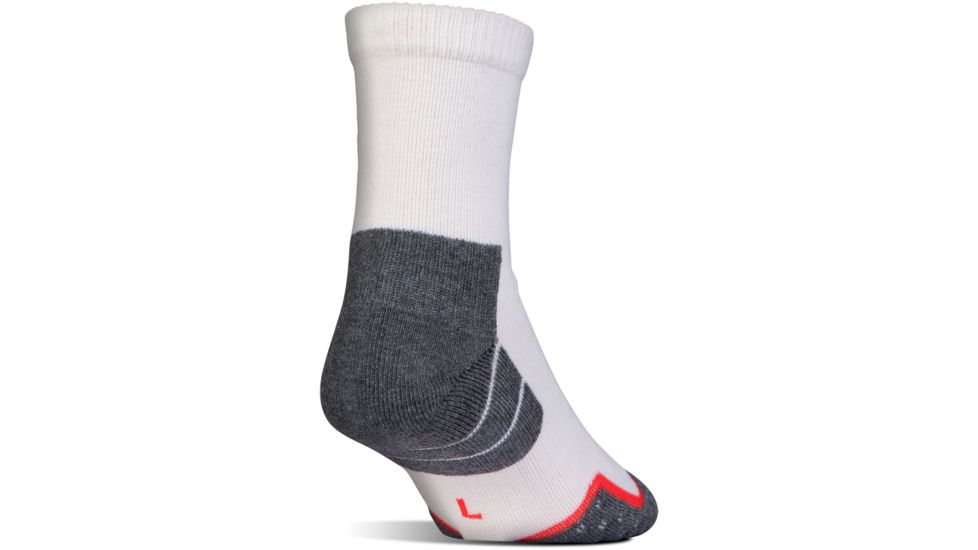 Under Armour All Season Wool Mid Crew Socks, Gray Stone, 9-11 Medium, U043-GST-MD