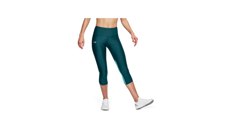 Under Armour Fly Fast Capri - Women's, Tourmaline Teal, Small, 1320320-716-SM