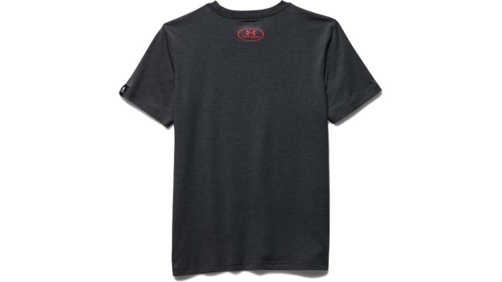 Under Armour Boys WWP Dog Tag T-Shirt,Carbon Heather,Large 1275376090LG