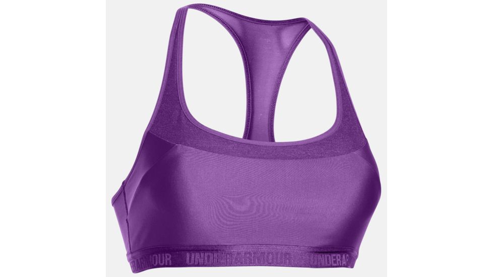 Under Armour Breathe Bra - Women's-Mega Magenta/Grape-Medium