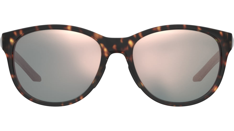 Under Armour Breathe Sunglasses with Brown Havana Frame and Rose Gold Mirror Lens, Medium, UA0014GS 086-0J