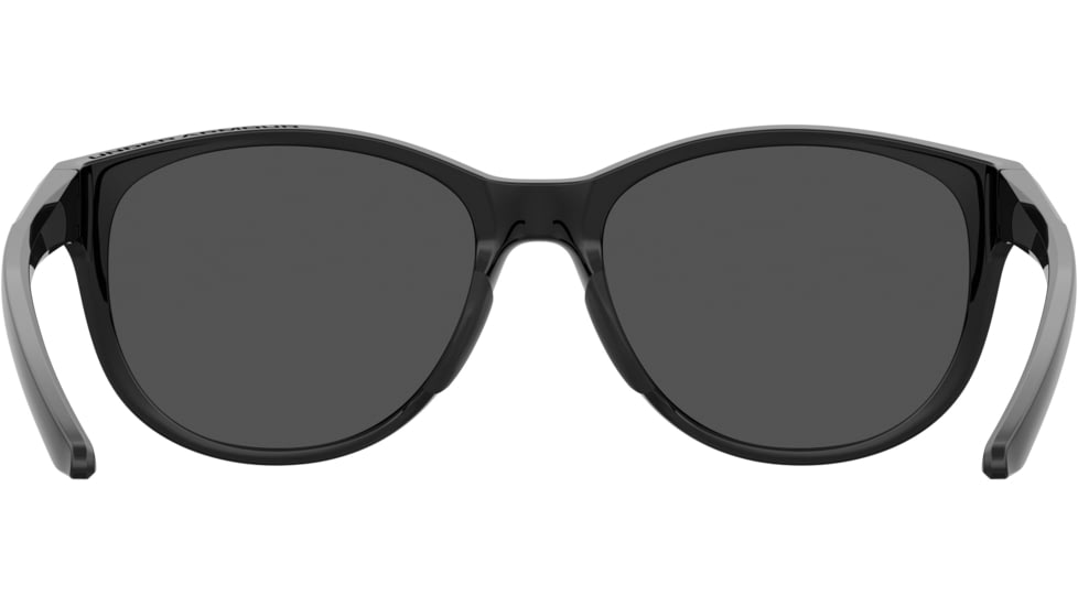 Under Armour Breathe Sunglasses with Shiny Black Frame and Grey Lens, Medium, UA0014GS 807-IR
