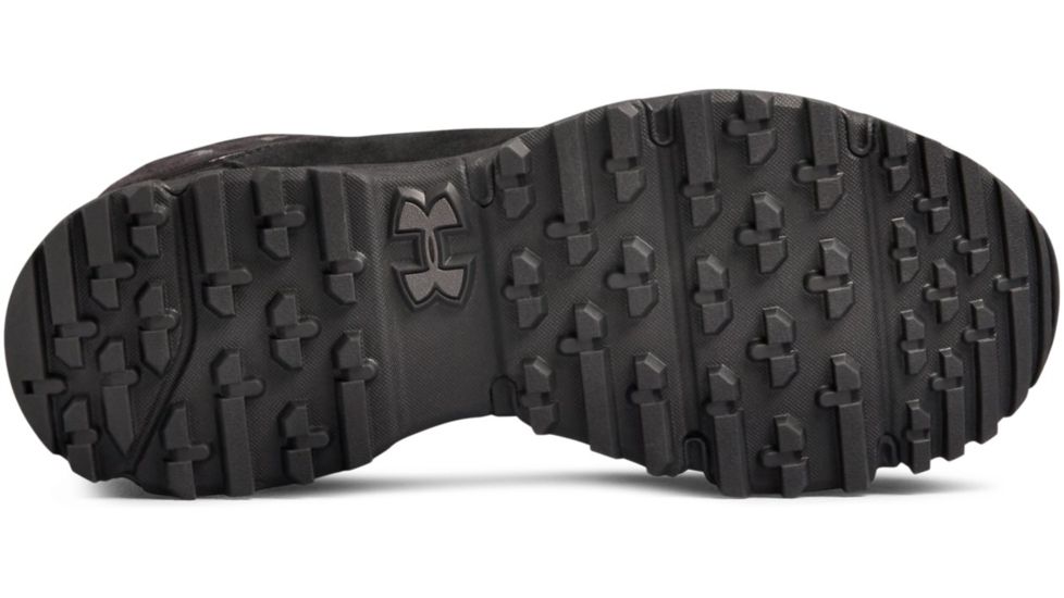 Under Armour Brower Mid WP Mens, Black/Black/Charcoal, 12, 3020759-001-12