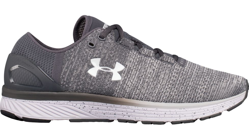 Under Armour Charged Bandit 3 Road Running Shoe - Men's-Grey-Medium-10