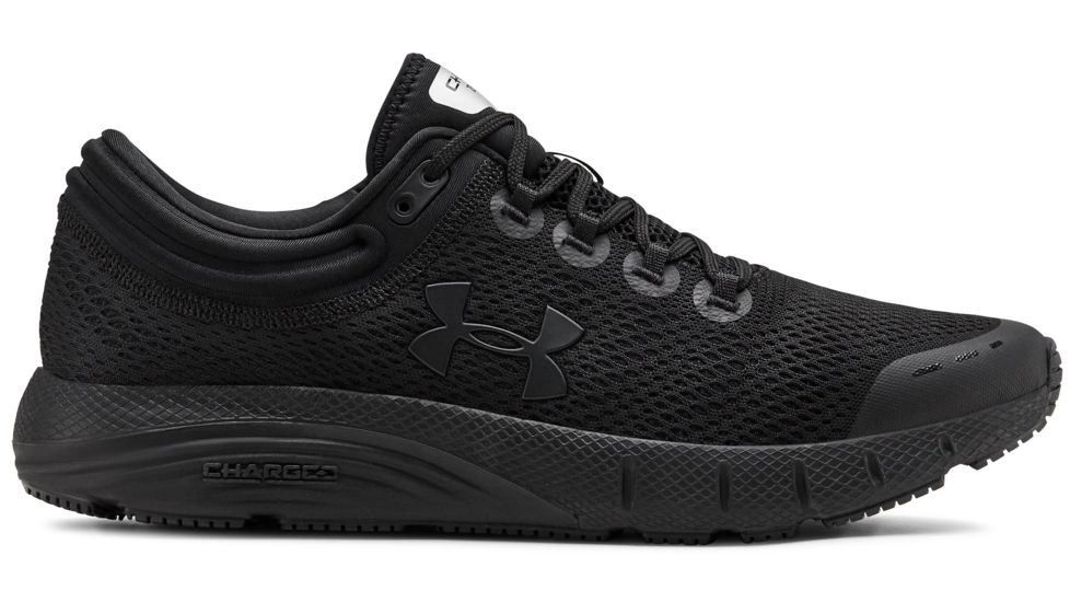Under Armour UA Charged Bandit 5 Road Running Shoes - Men's, 9.5, Black/Black/Black, 3021947-002-9.5