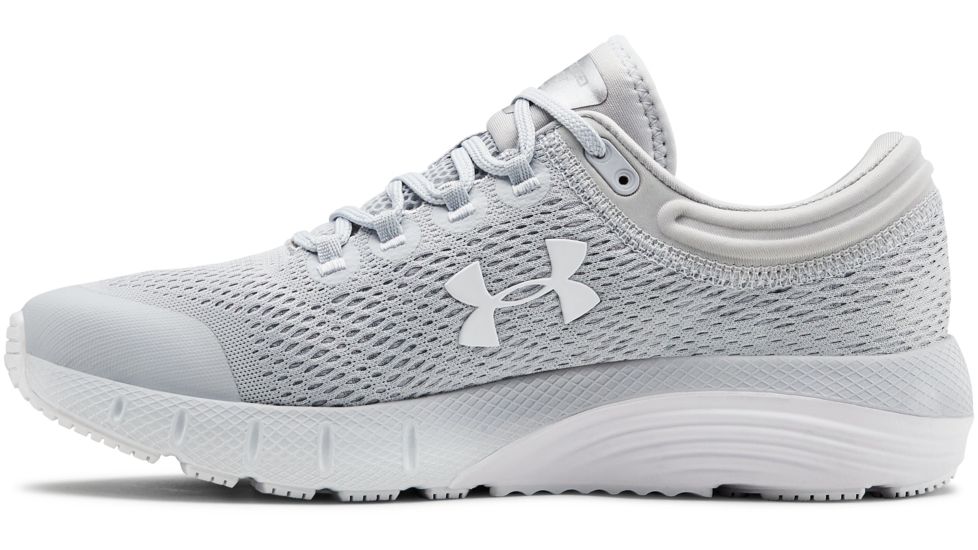 Under Armour UA Charged Bandit 5 Road Running Shoes - Women's, 9.5, Halo Gray/Mod Gray/White, 3021964-100-9.5