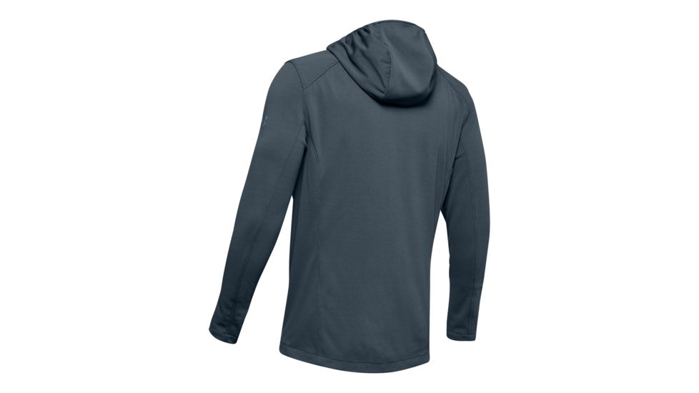 Under Armour ColdGear Reactor Hybrid Lite Jacket - Mens, Wire/Ash Gray, Small, 1348020-073-SM
