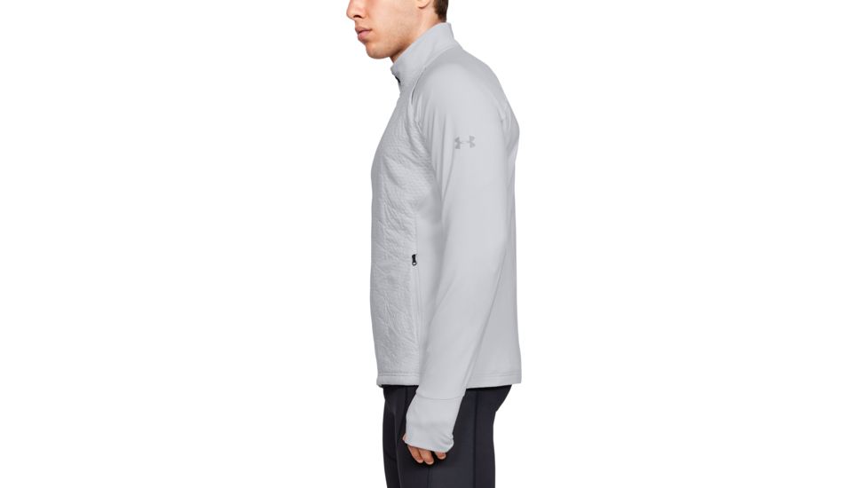 Under Armour ColdGear Reactor Run Insulated Jacket - Mens, Halo Gray/Reflective, Medium, 1342707-014-MD