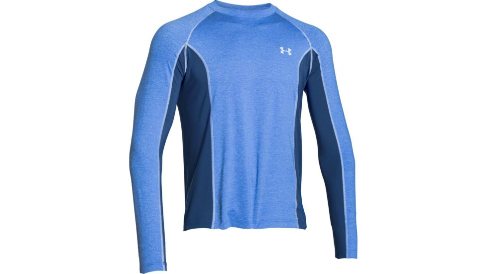 Under Armour CoolSwitch Trail Long Sleeve T-Shirt - Men's-Ultra Blue/Reflective-Medium