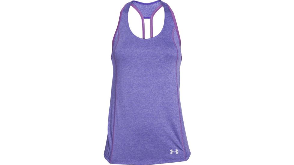 Under Armour CoolSwitch Trail Tank - Women's-Deep Orchid/Mega Magenta/Reflective-Large