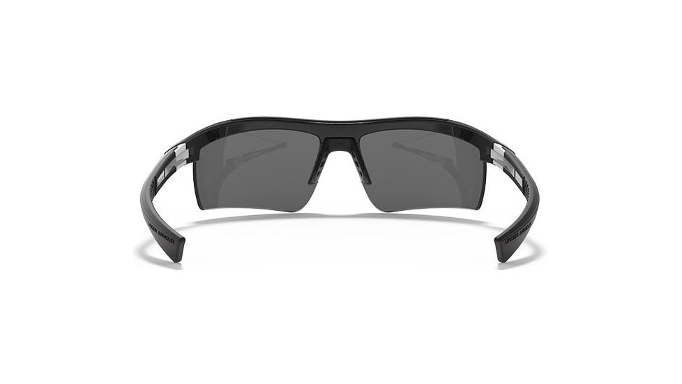Under Armour Core 2.0 Sunglasses, Black/White Frame, Gray Multiflection Lens U8600082-001001