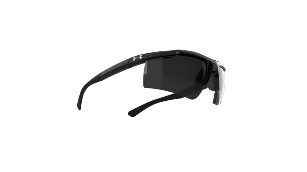Under Armour Core, Shiny Black Frame, Gray Polarized Lens, U8600035-5108
