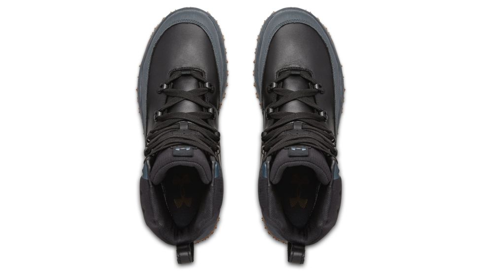 Under Armour Fat Tire Govie Hiking Boot- Mens, Black / Mesquite Orange / Wire, Medium, 9, 1299193-003-9