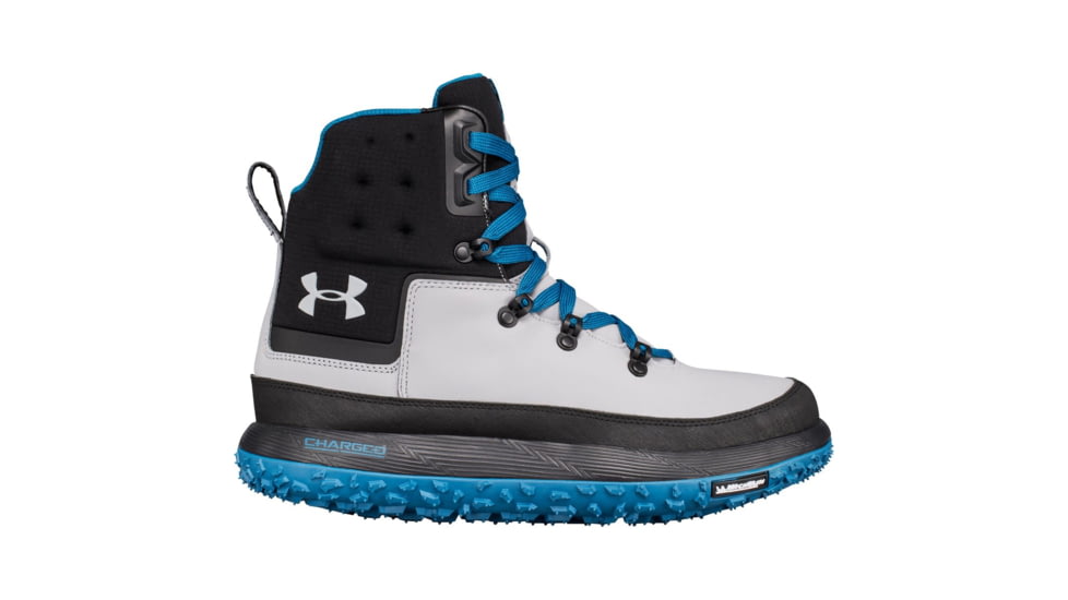 Under Armour Fat Tire Govie Winter Boot - Men's-Black/Overcast Gray/Overcast Gray-Medium-8.5