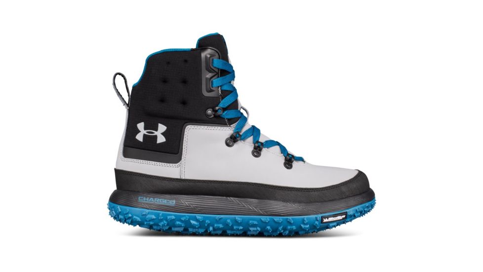 Under Armour Fat Tire Govie Winter Boot - Men's-Black/Overcast Gray/Overcast Gray-Medium-8.5