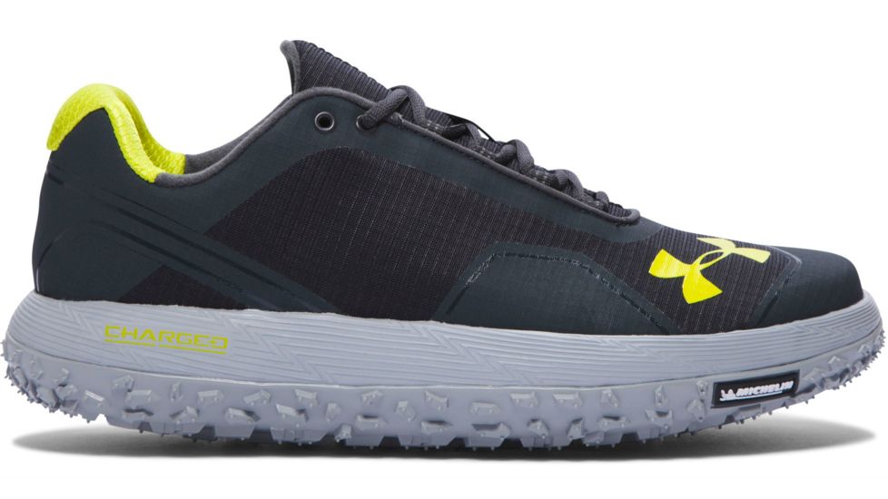 Under Armour Fat Tire Low Trail Running Shoe - Men's-Gray-Medium-14