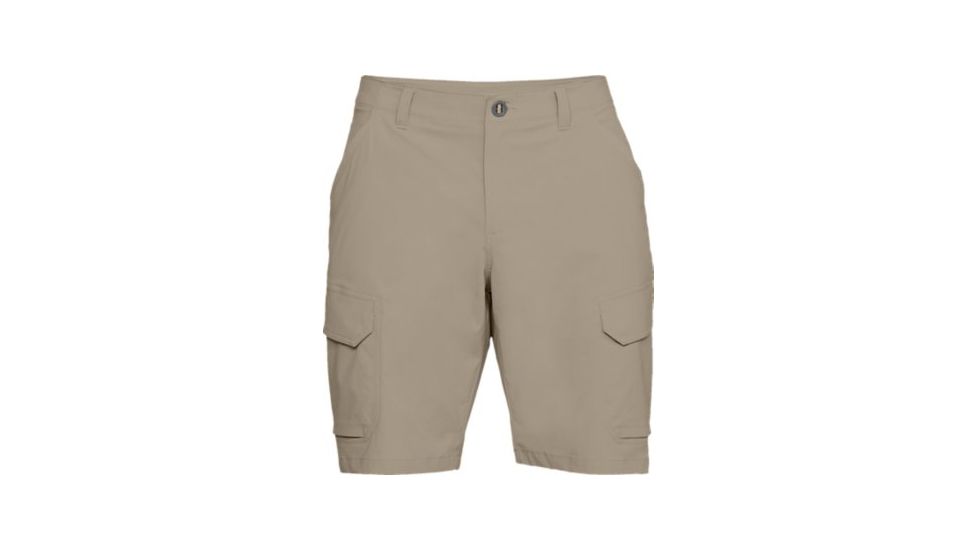 Under Armour Fish Hunter Cargo Short 2, CITY KHAKI/CITY KHAKI, 36 Waist, 1304649-299-36