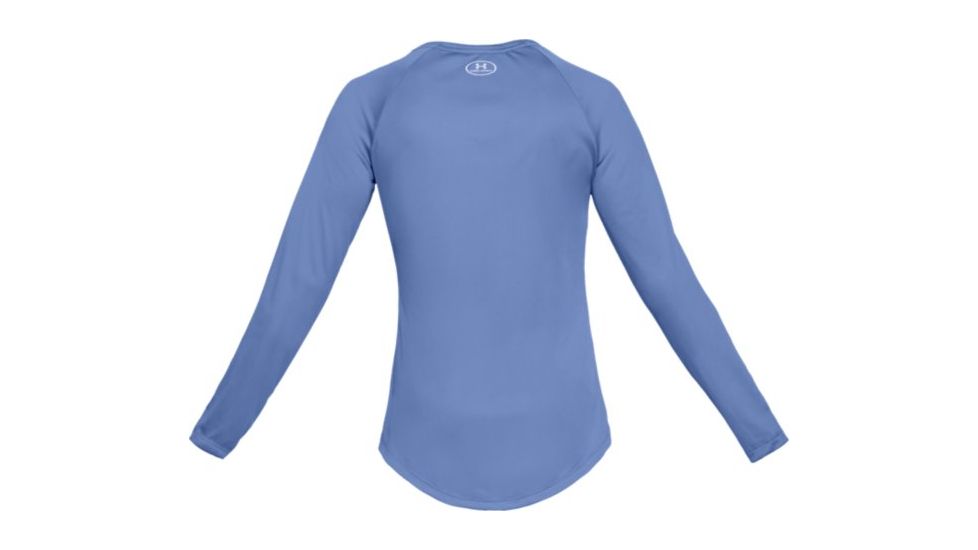 Under Armour Fish Hunter Tech Long Sleeve, Talc Blue AFS/Deprecated/Oxford Blue AFS/Deprecate, SM, 1290534-586-SM