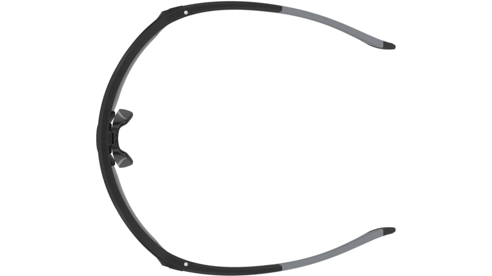 Under Armour Force 2 Sunglasses with Matte Black Frame and Grey Lens, Medium, UA0011S 003-KA