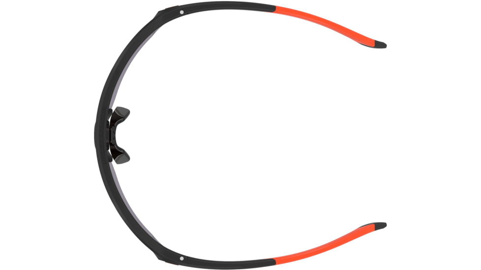 Under Armour Force 2 Sunglasses with Matte Black/Grey Frame and Orange Mirror Lens, Medium, UA0011S RC2-50