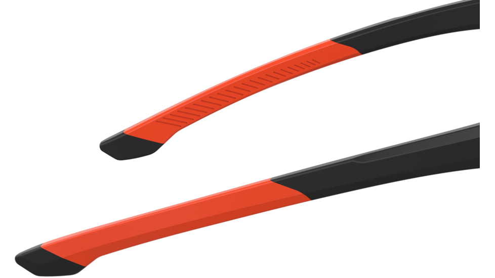 Under Armour Force 2 Sunglasses with Matte Black/Grey Frame and Orange Mirror Lens, Medium, UA0011S RC2-50