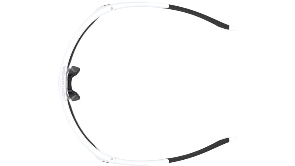 Under Armour Force 2 Sunglasses with Shiny Halo Grey Frame and Ivory Mirror Lens, Medium, UA0011S KB7-UE