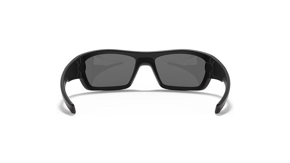 Under Armour Force Storm Sunglasses, Satin Black/Black Frame, Gray Polarized Lens U8630086-010108