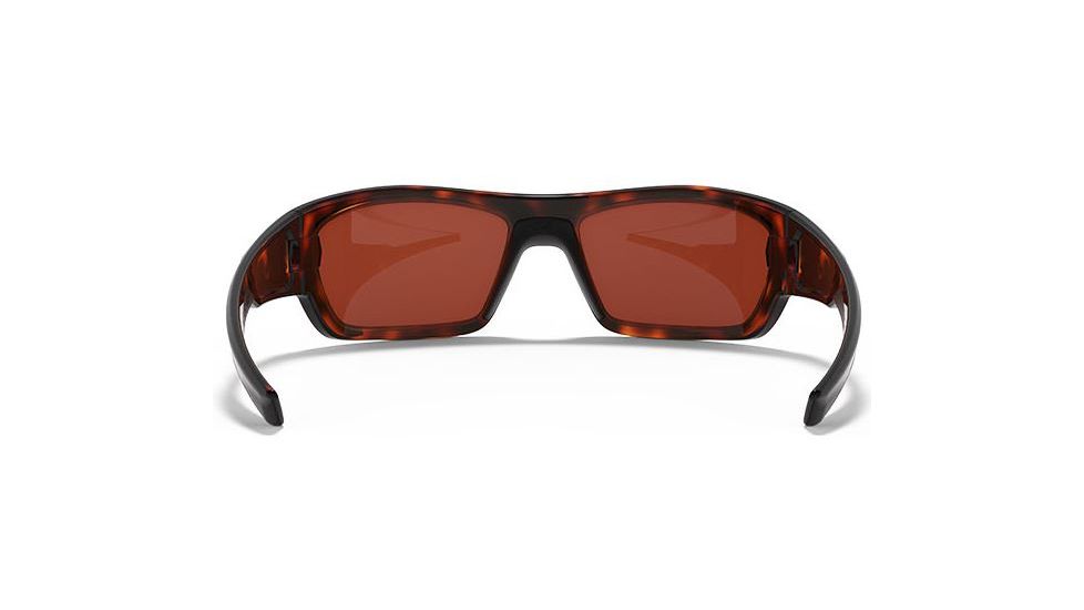 Under Armour Force Storm Sunglasses, Shiny Tortoise/Black Frame,Copper/Green Lens U8630086-960126