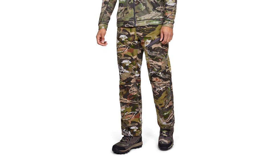 Under Armour Grit Pant - Mens, UA Forest Camo, 36, Regualr Inseam, 1347443-940-36