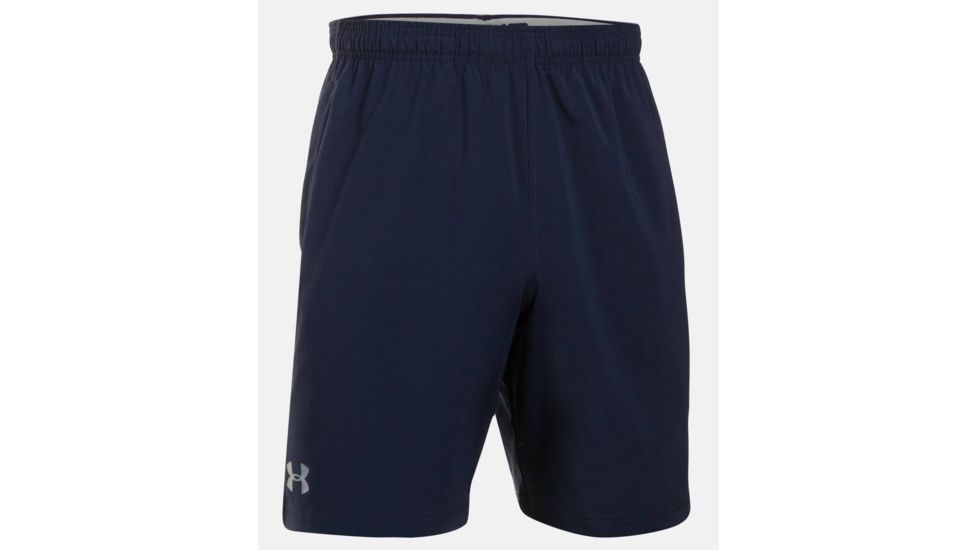Under Armour Hiit Woven Short - Men's-Midnight Navy/Midnight Navy/Steel-Medium