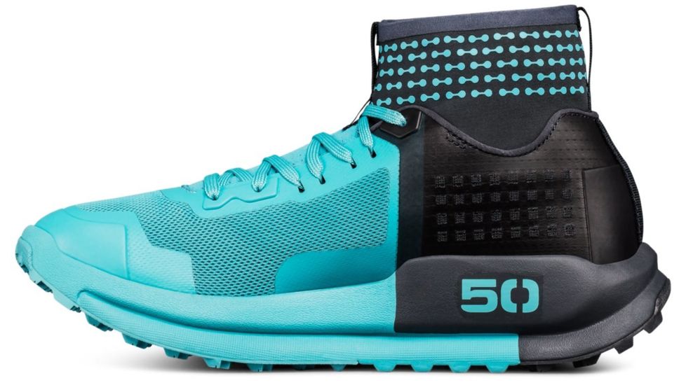 Under Armour Horizon 50 Womens, Anthracite/Desert Sky/Tropical Tide, 6, 3000307-101-6