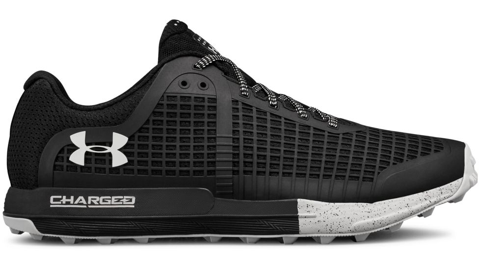 Under Armour UA Horizon BPF Trail Running Shoes - Men's, 13, Black/Black/Ghost Gray, 3020292-001-13
