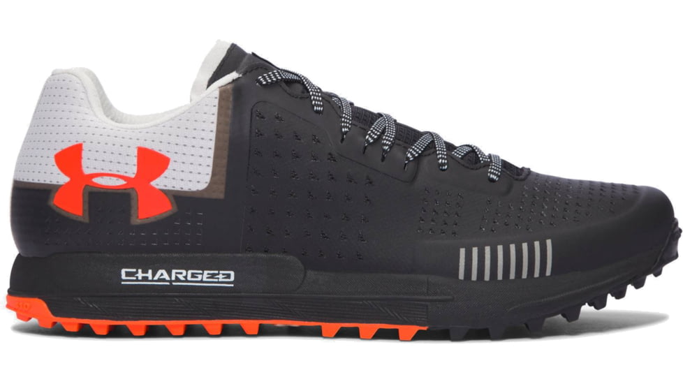 Under Armour Horizon RTT Trail Running Shoe - Men's-Black/Elemental-Medium-8.5