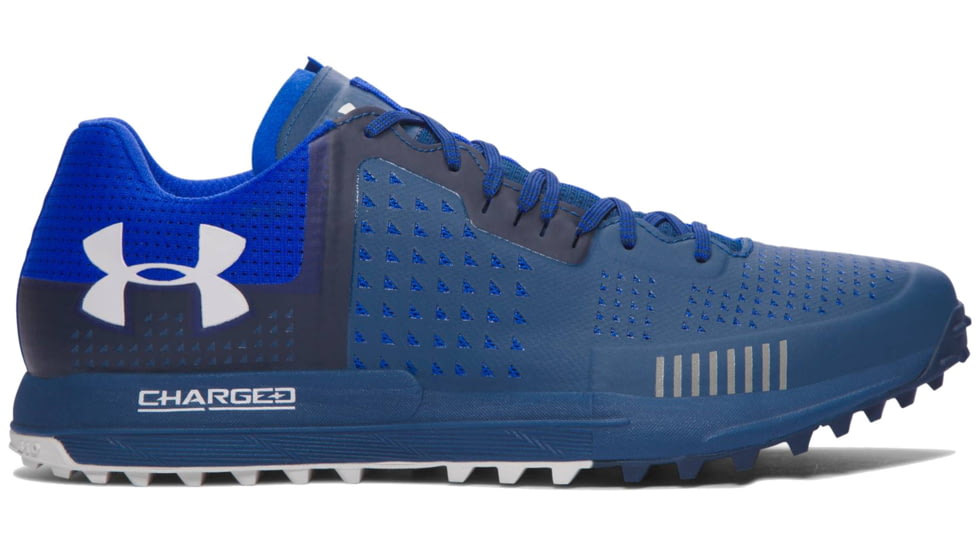 Under Armour Horizon RTT Trail Running Shoe - Men's-Blackout Navy/Royal/Gray-Medium-11.5